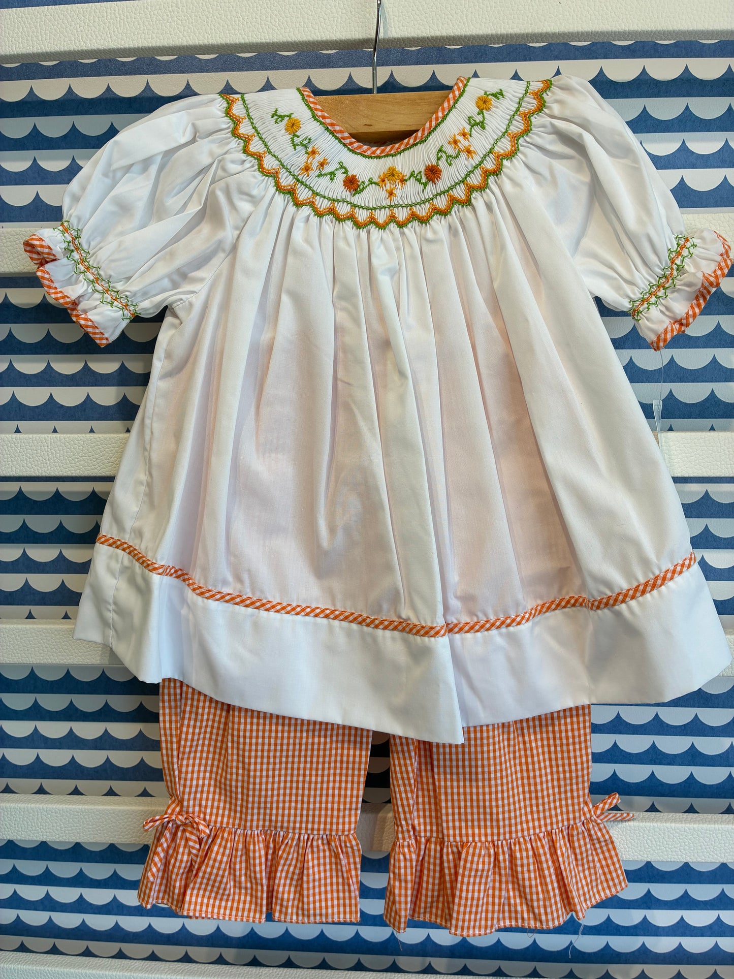 Harvest Smocked Top Set