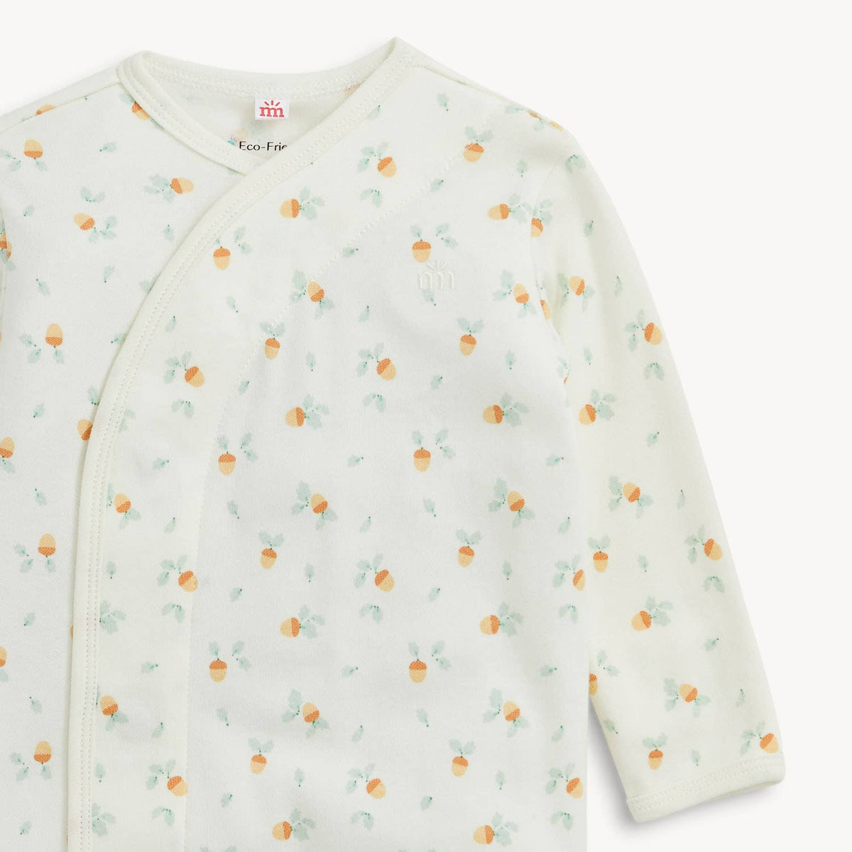 ACORNS ORGANIC COTTON GOWN + HAT SET