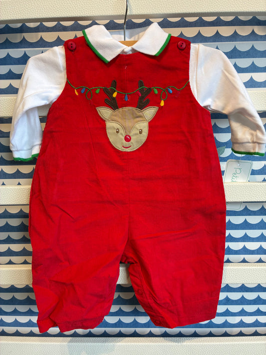 Reindeer Dace Applique Jumper