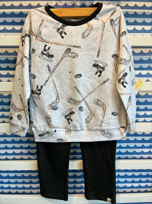 Hockey Season Sweatshirt Set