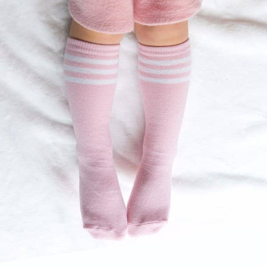 Peppy Knee Socks - Pink
