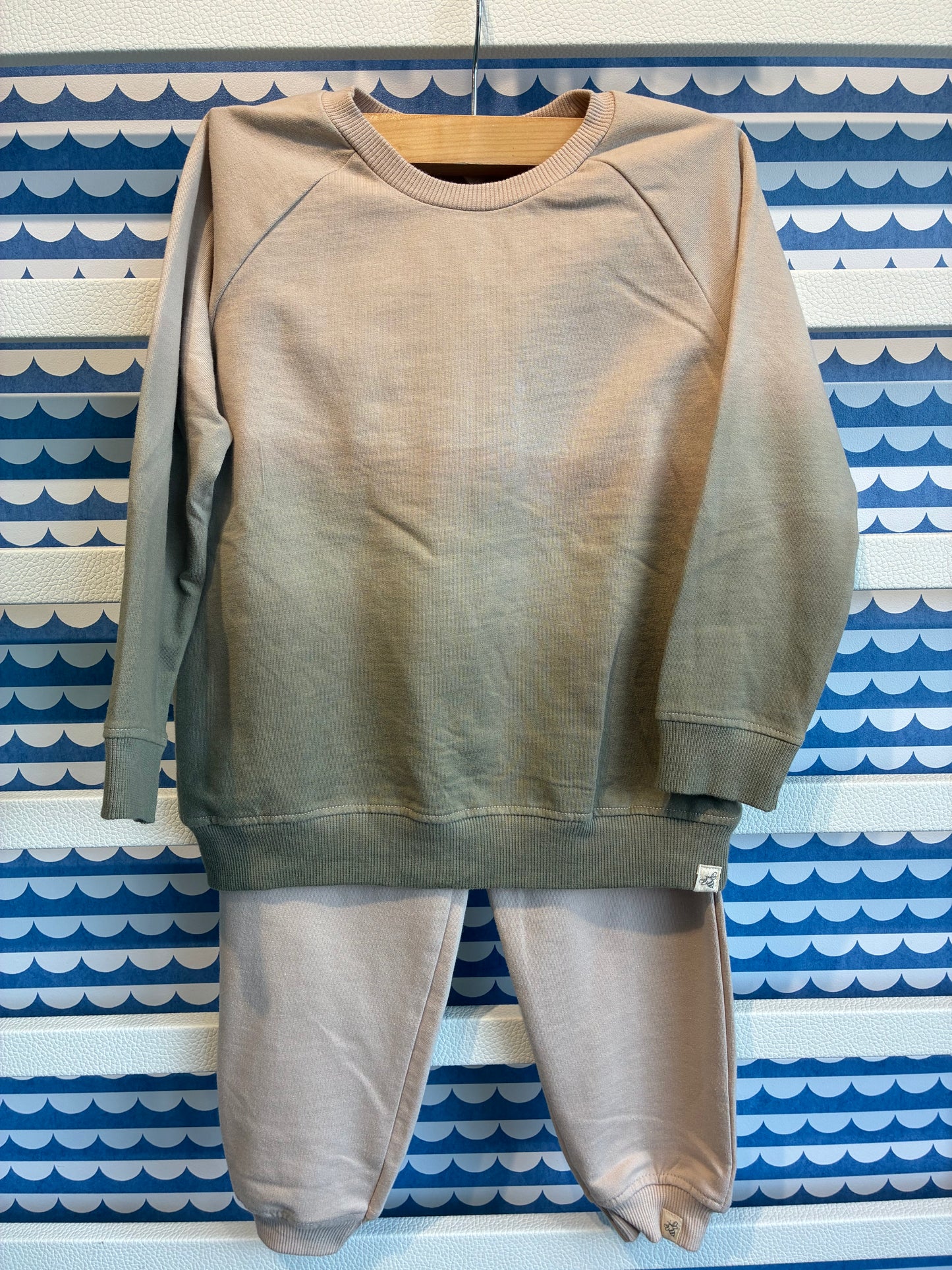 Dip Dye Sweatshirt Jogger Set