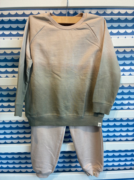 Dip Dye Sweatshirt Jogger Set