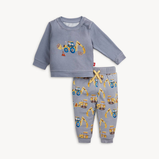 DOZE OFF MODAL BOYS GRAPHIC L/S TOP W JOGGER