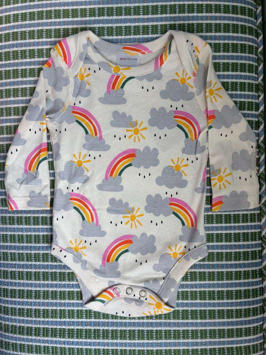 Long Sleeve Rainbows Body Suit