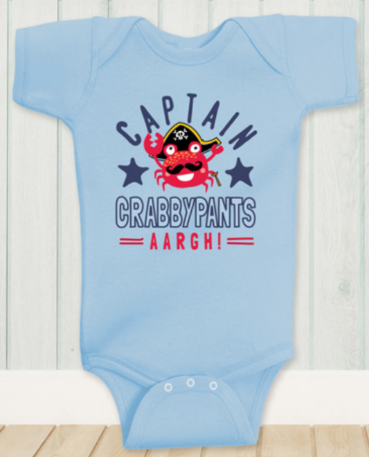 Captain Crabbypants Onesie