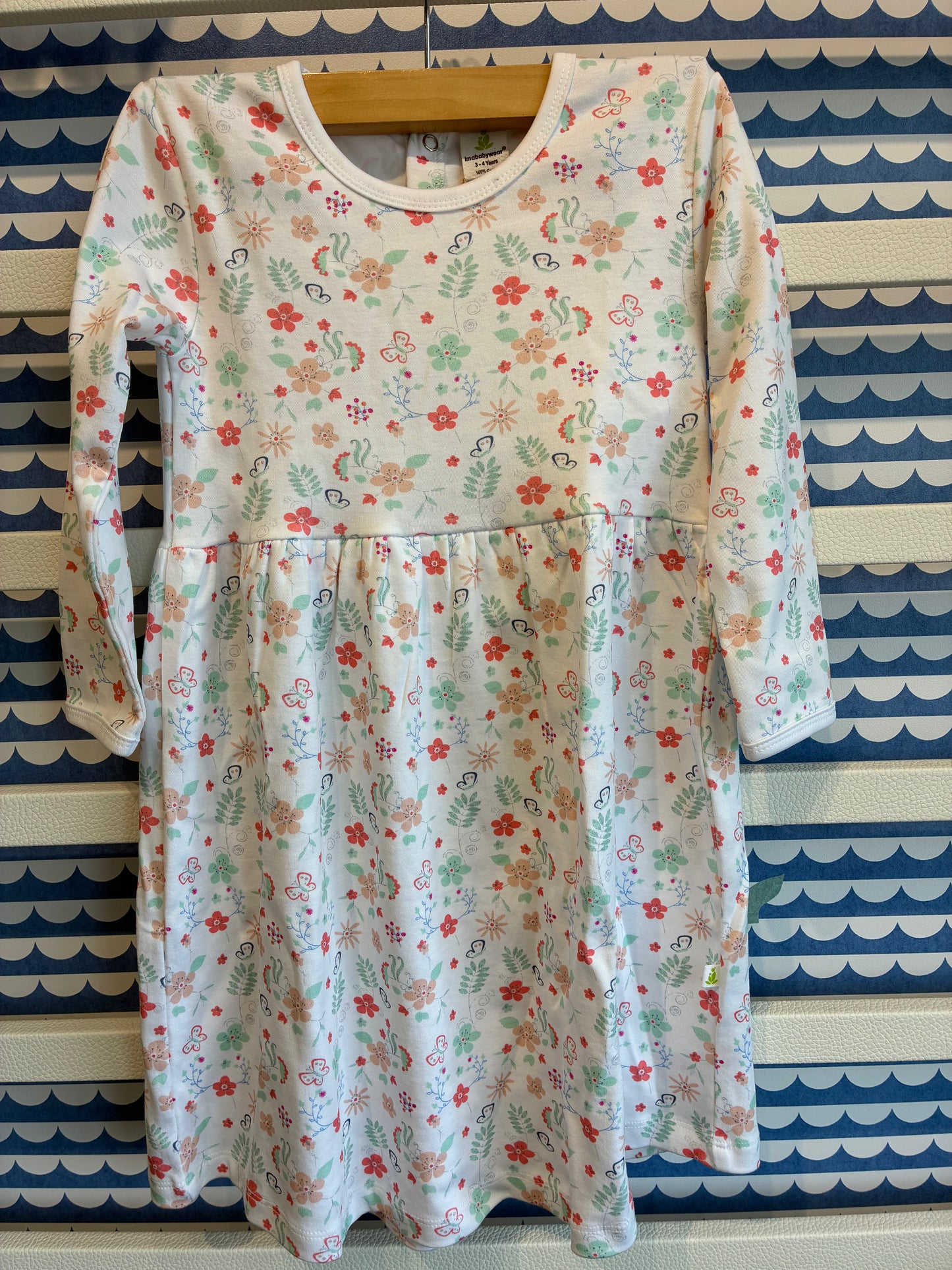 Tiny Garden Long Sleeve Dress