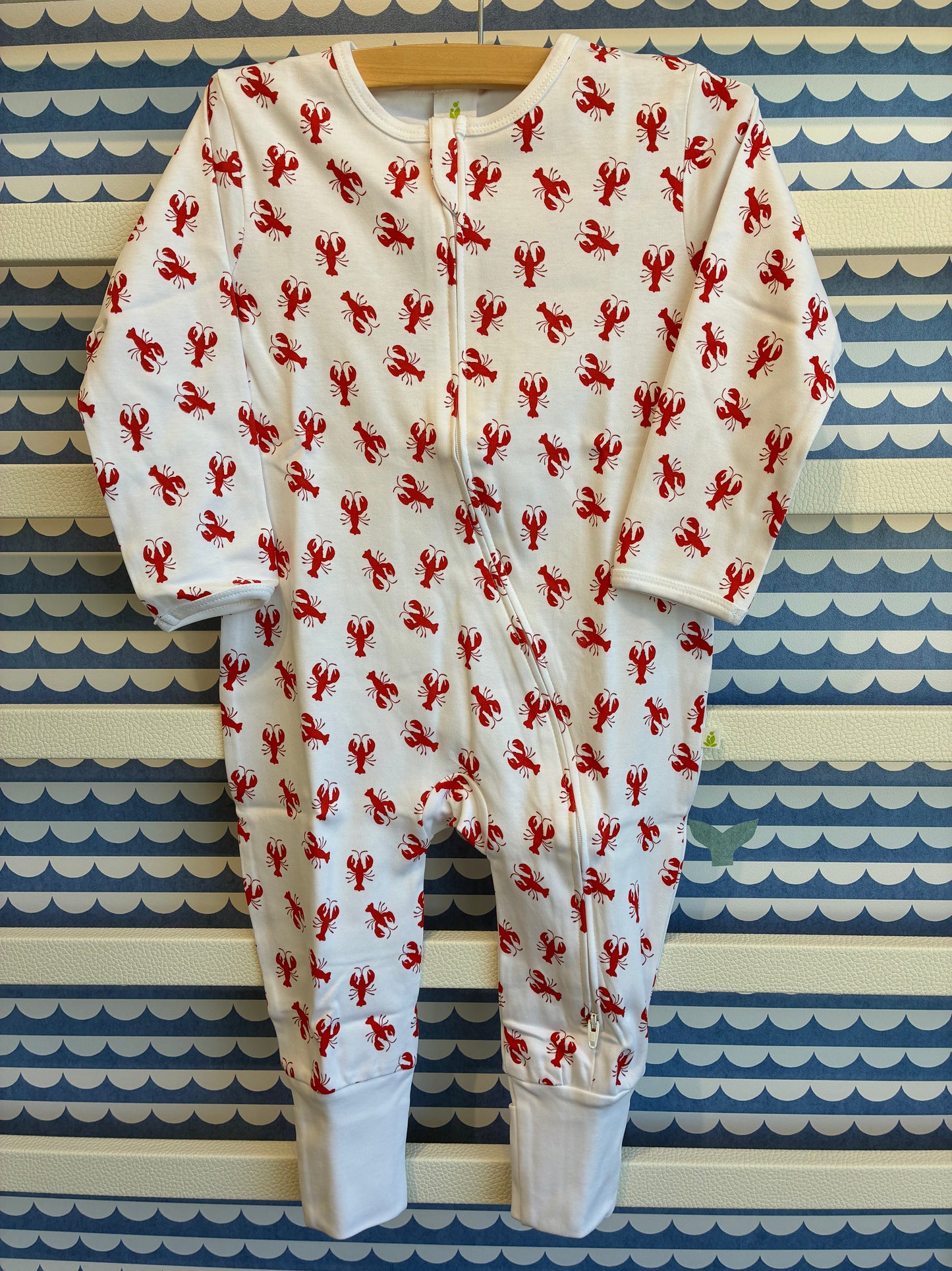 Lobster Zipsuit with Cuff