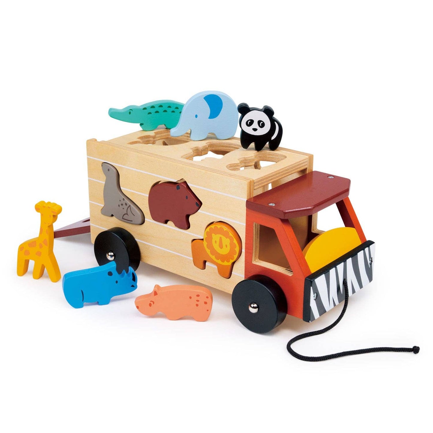 Mentari Toys - Shape Sorting Safari Truck