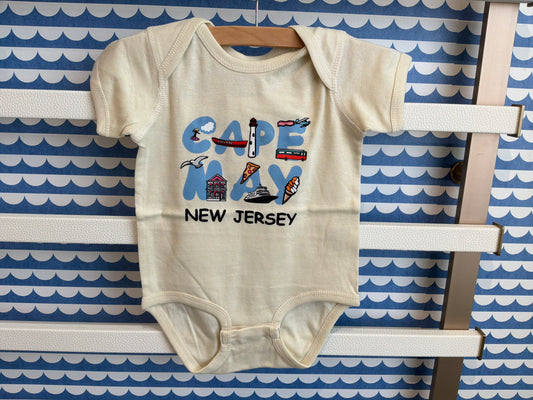 Iconic Cape May Onesie