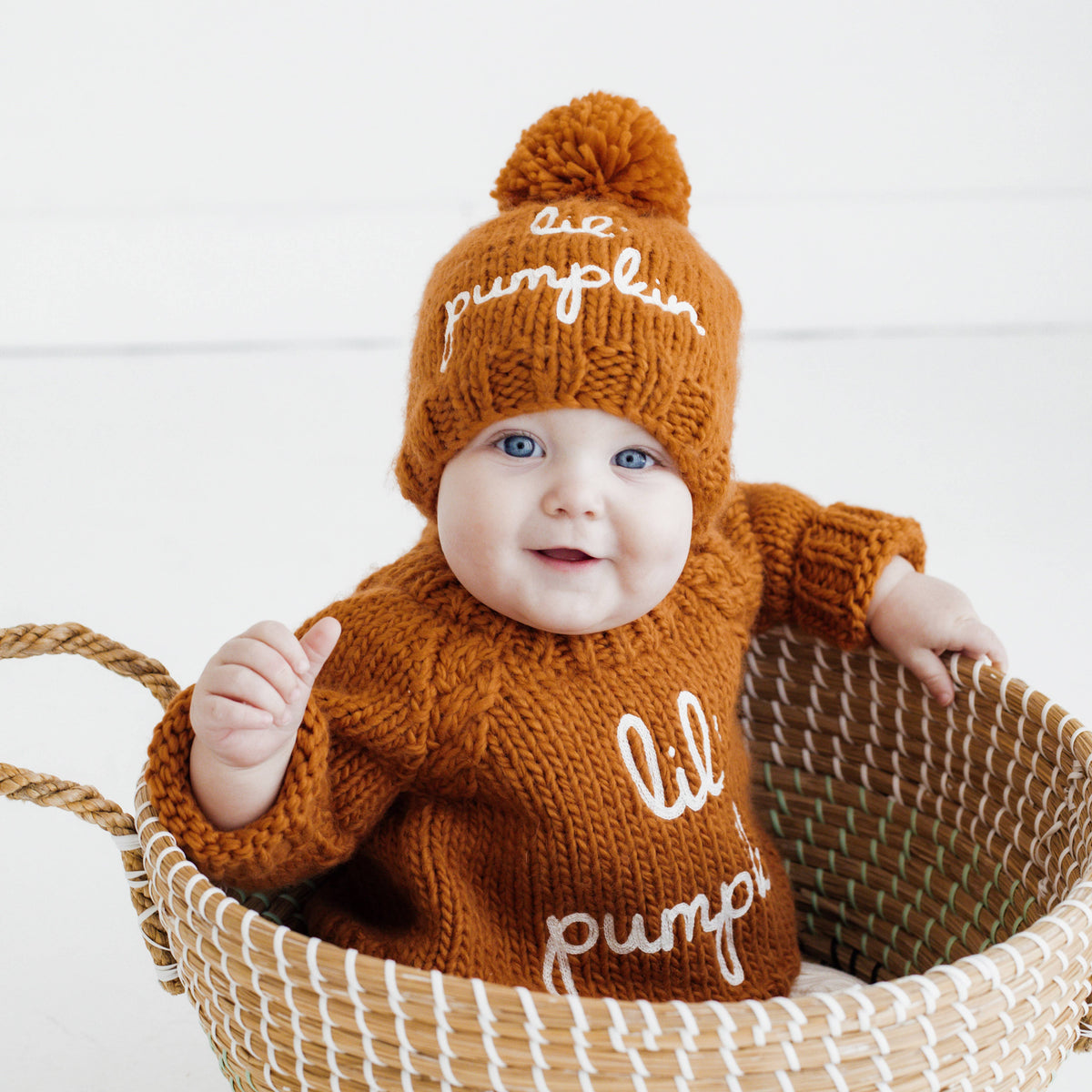 Lil' Pumpkin Sweater for Baby & Toddler