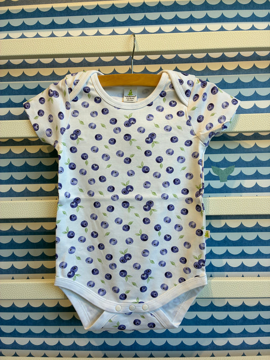 Blueberry Half Sleeve Bodysuit