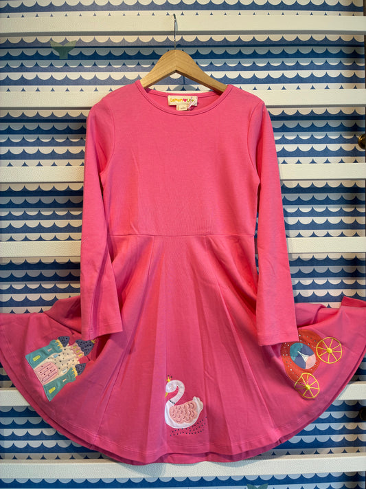 Fairytale story Dress Pink