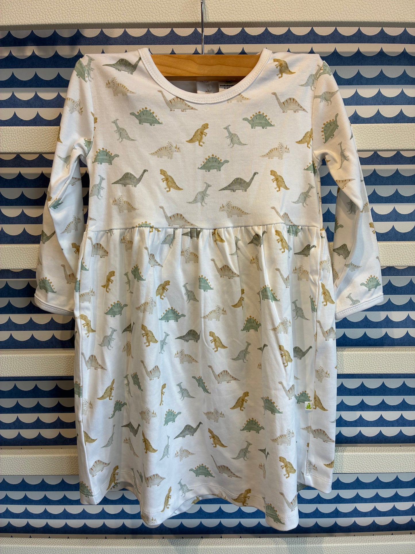 Dino Long Sleeve Dress