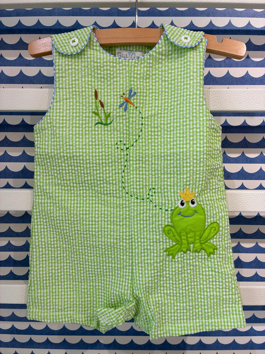 Sunbubble With Frog Applique And Embroidery