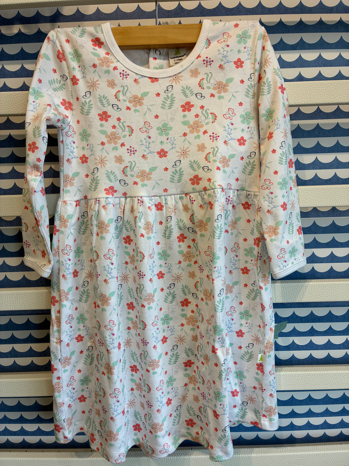 Tiny Garden Long Sleeve Dress