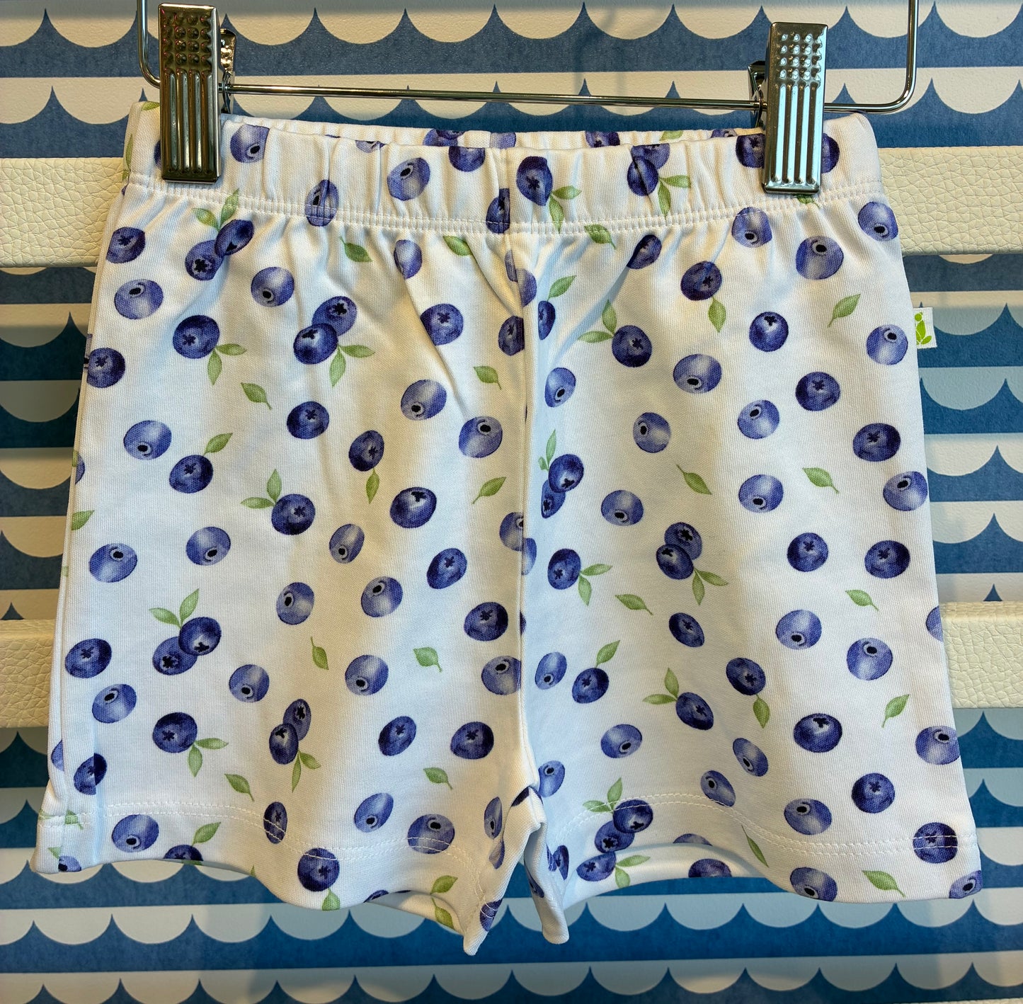 Blueberry Print Shorts