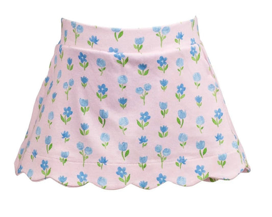 Gardenia Scallop Skirt