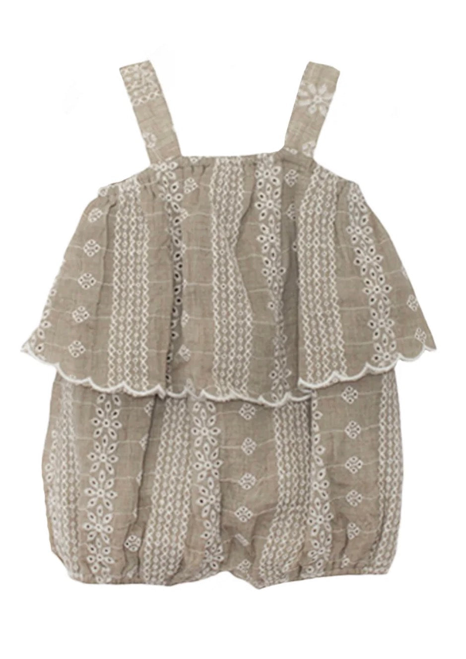 Espresso Sleeveless Romper