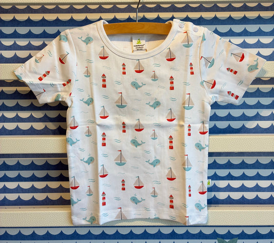 Sailing Half Sleeve Tee