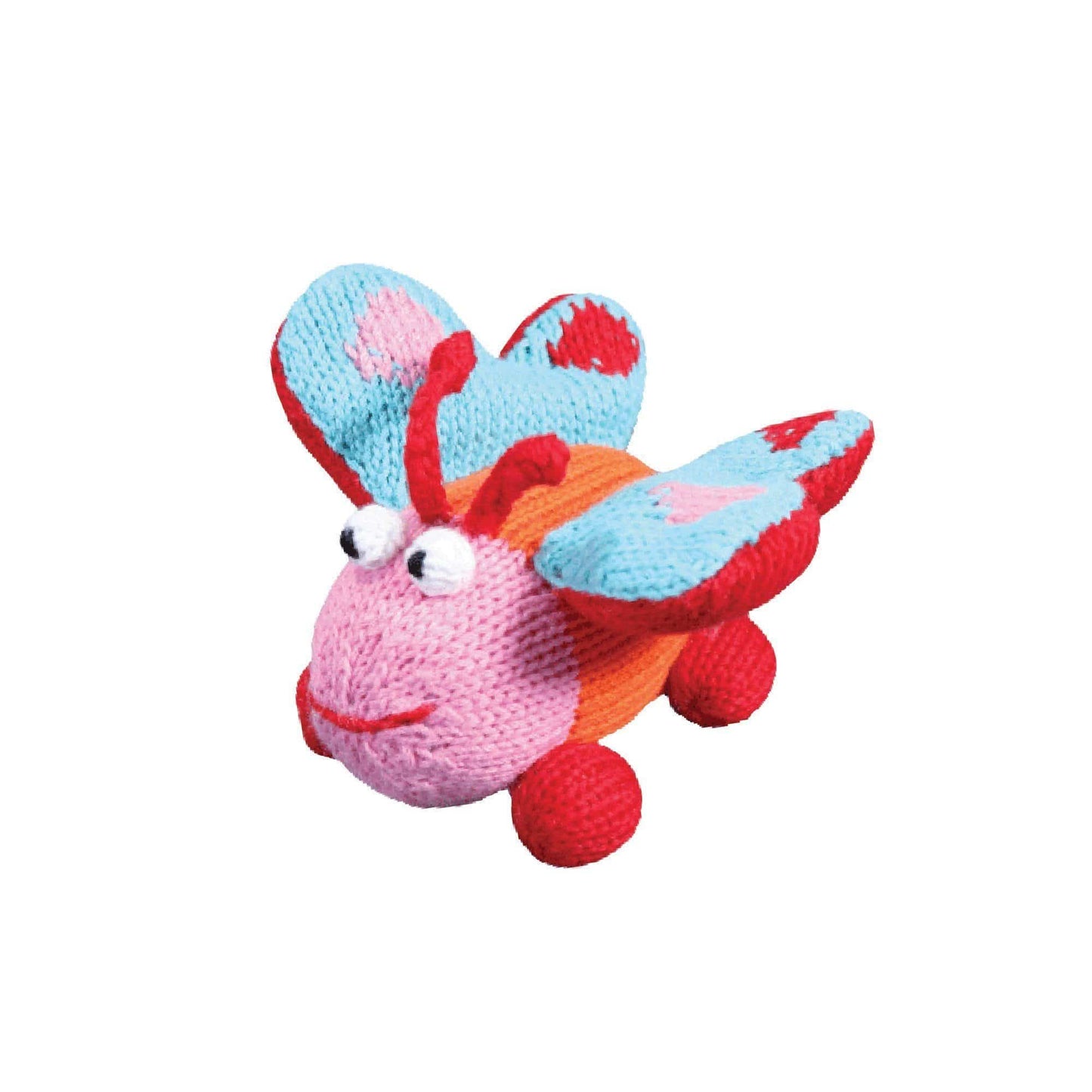Franny The Butterfly Knit Rattle