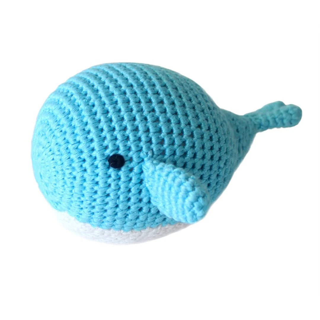 Whale Crochet Rattle