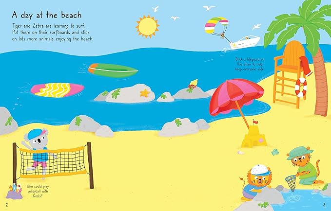 First Sticker Book Summer