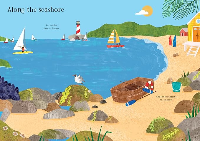Little First Sticker Seashore