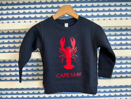 Navy Cape May Sweatshirt