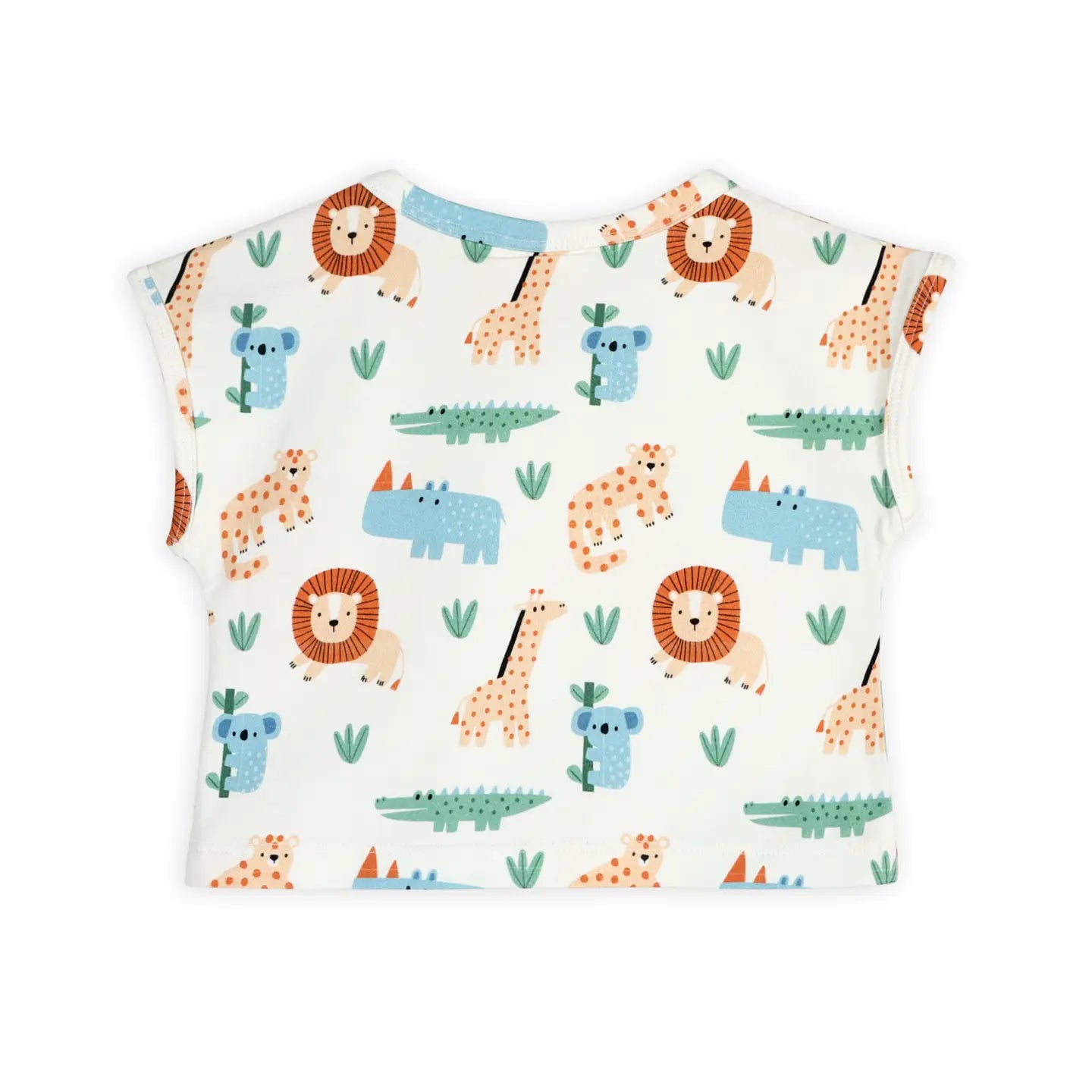 Safari Baby Tee & Shorts Set