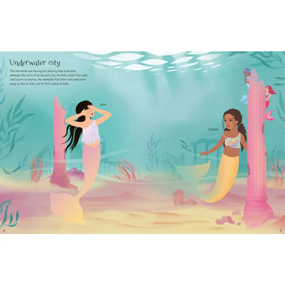 Mermaid Kingdom Sticker Dolly Dressing