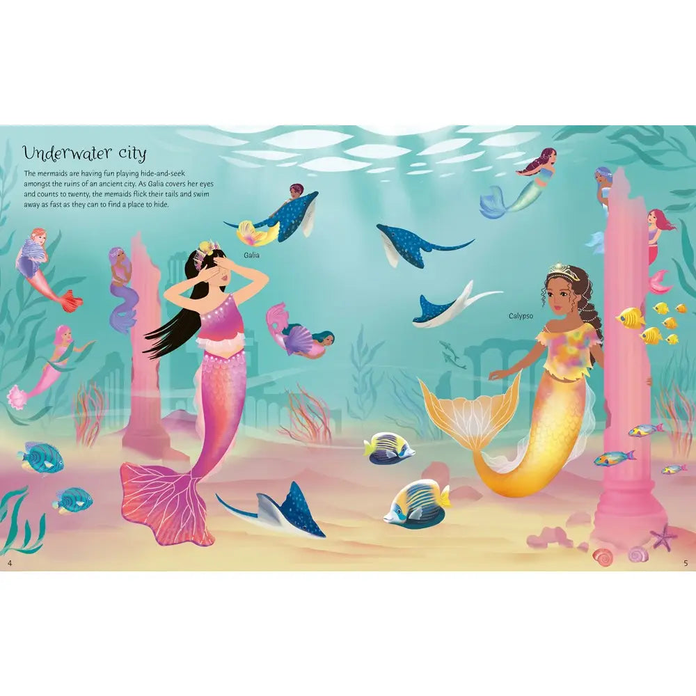 Mermaid Kingdom Sticker Dolly Dressing