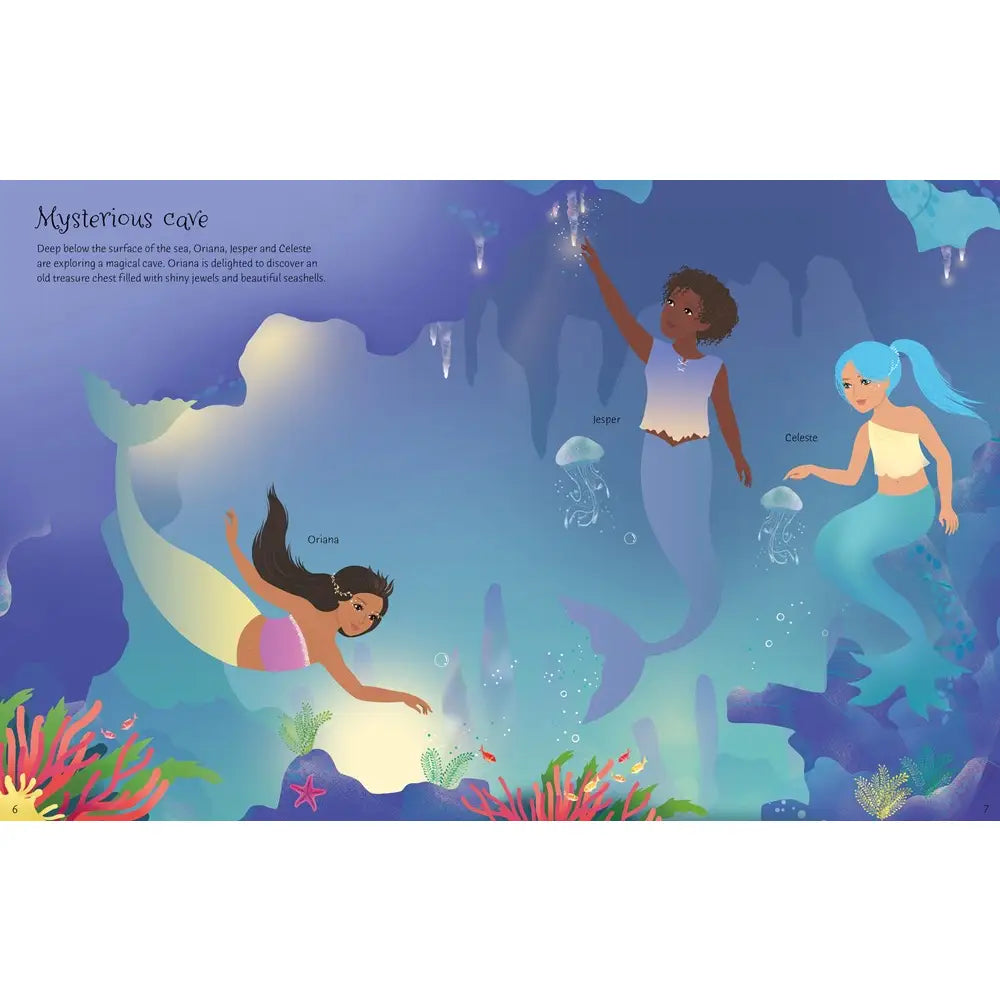 Mermaid Kingdom Sticker Dolly Dressing