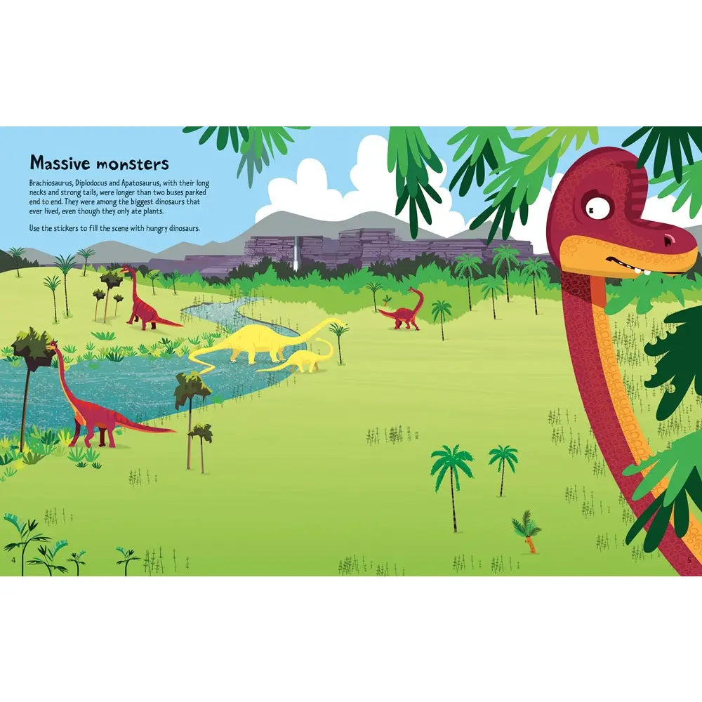Big Dinosaur Sticker Book
