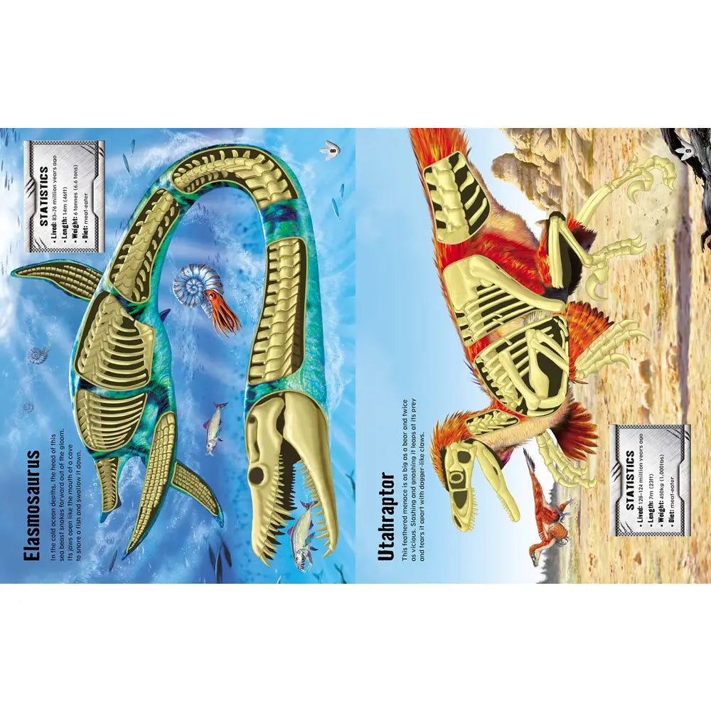 Build Your Own Dinosaurs Sticker Book