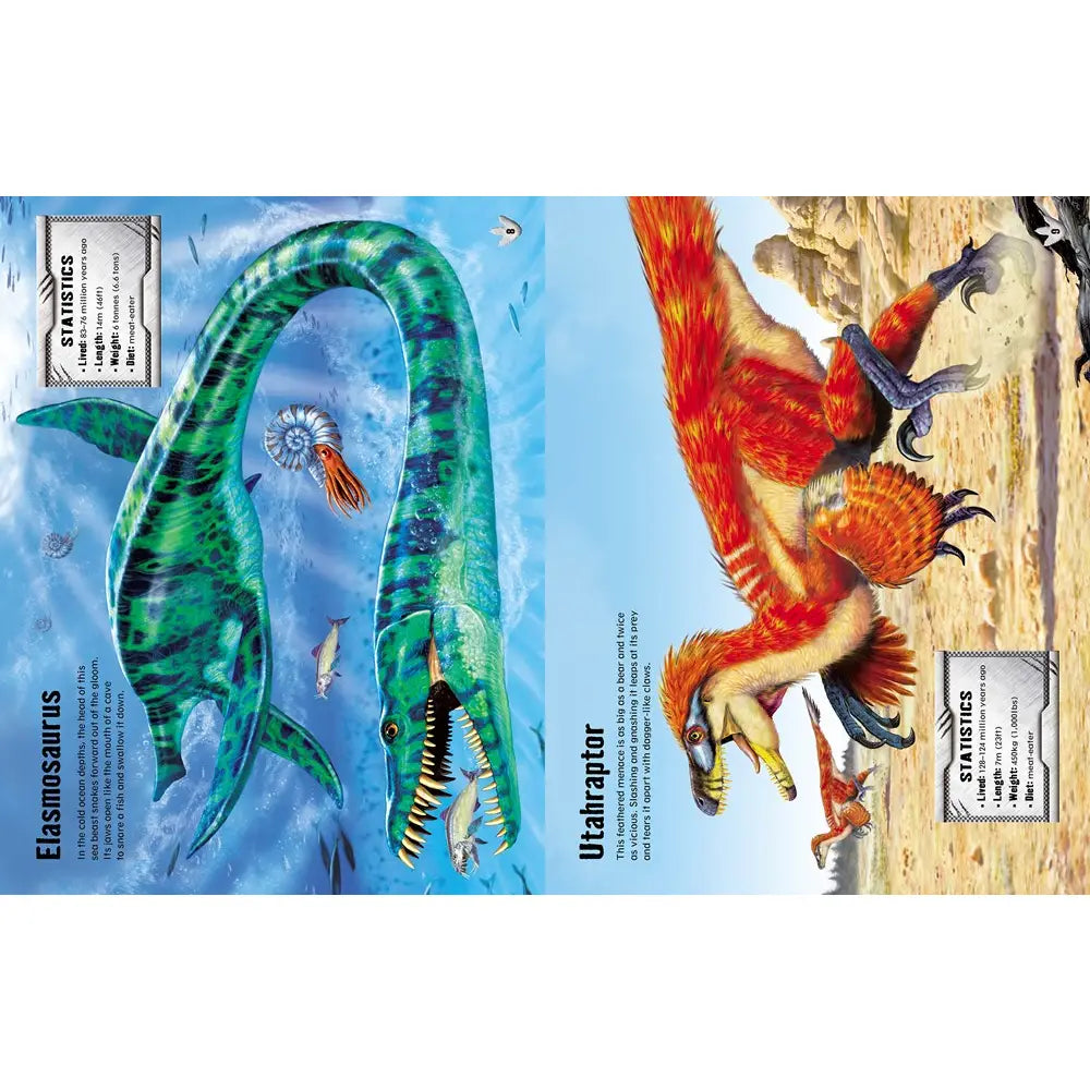 Build Your Own Dinosaurs Sticker Book
