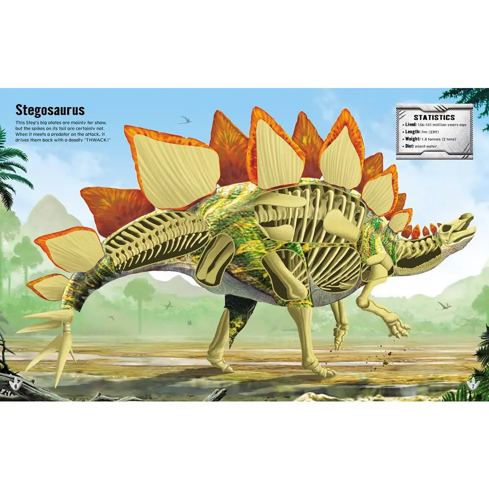 Build Your Own Dinosaurs Sticker Book