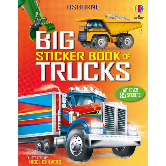 Big Sticker Book Of Trucks
