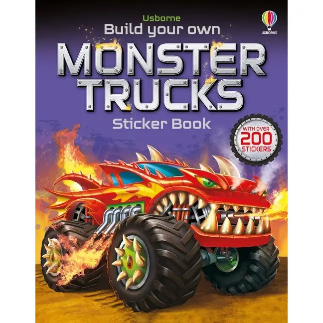 Build Your Own Monster Truck Sticker Book