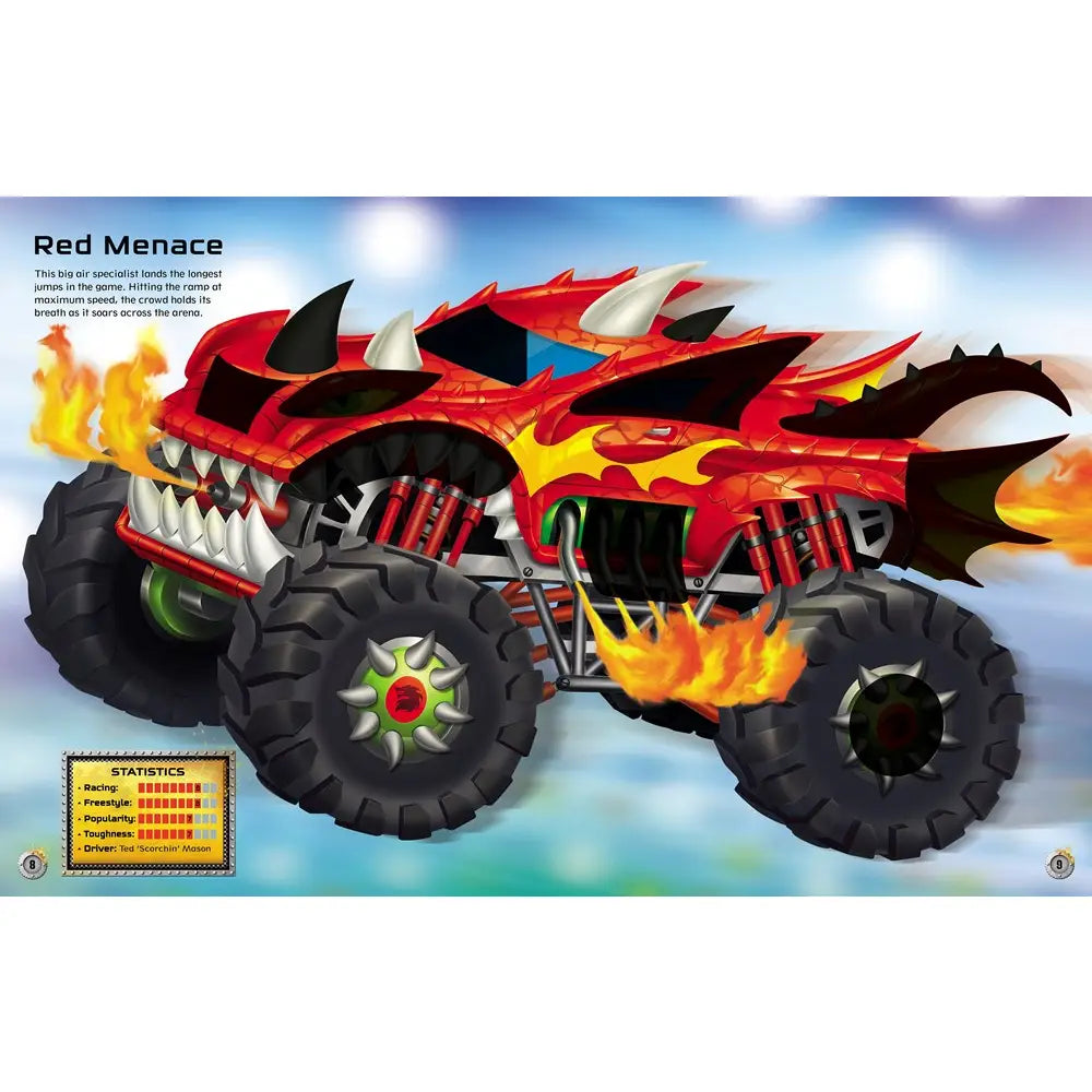 Build Your Own Monster Truck Sticker Book