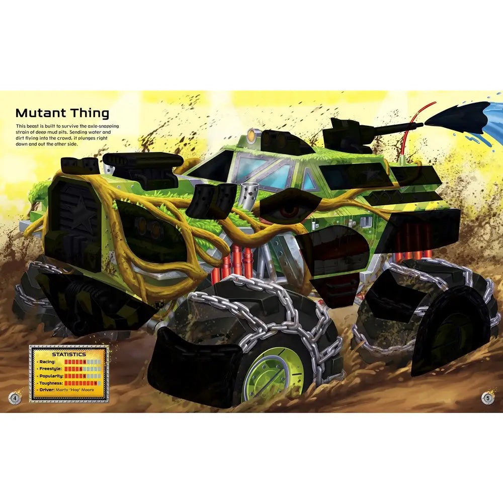 Build Your Own Monster Truck Sticker Book
