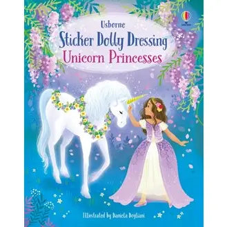 Unicorn Princesses Sticker Dolly Dressing