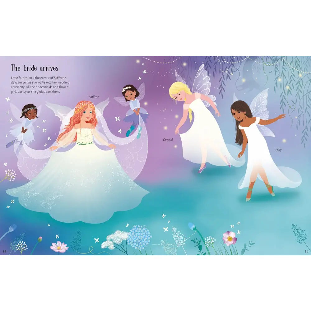 Fairy Weddings Sticker Dolly Dressing