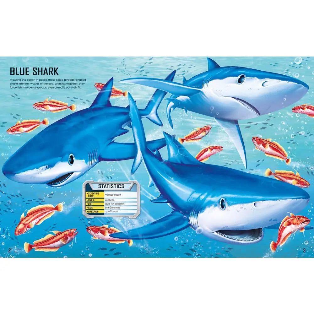 Build Your Own Sharks Sticker Book