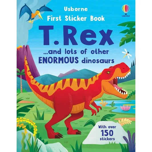 First Sticker Book T.Rex