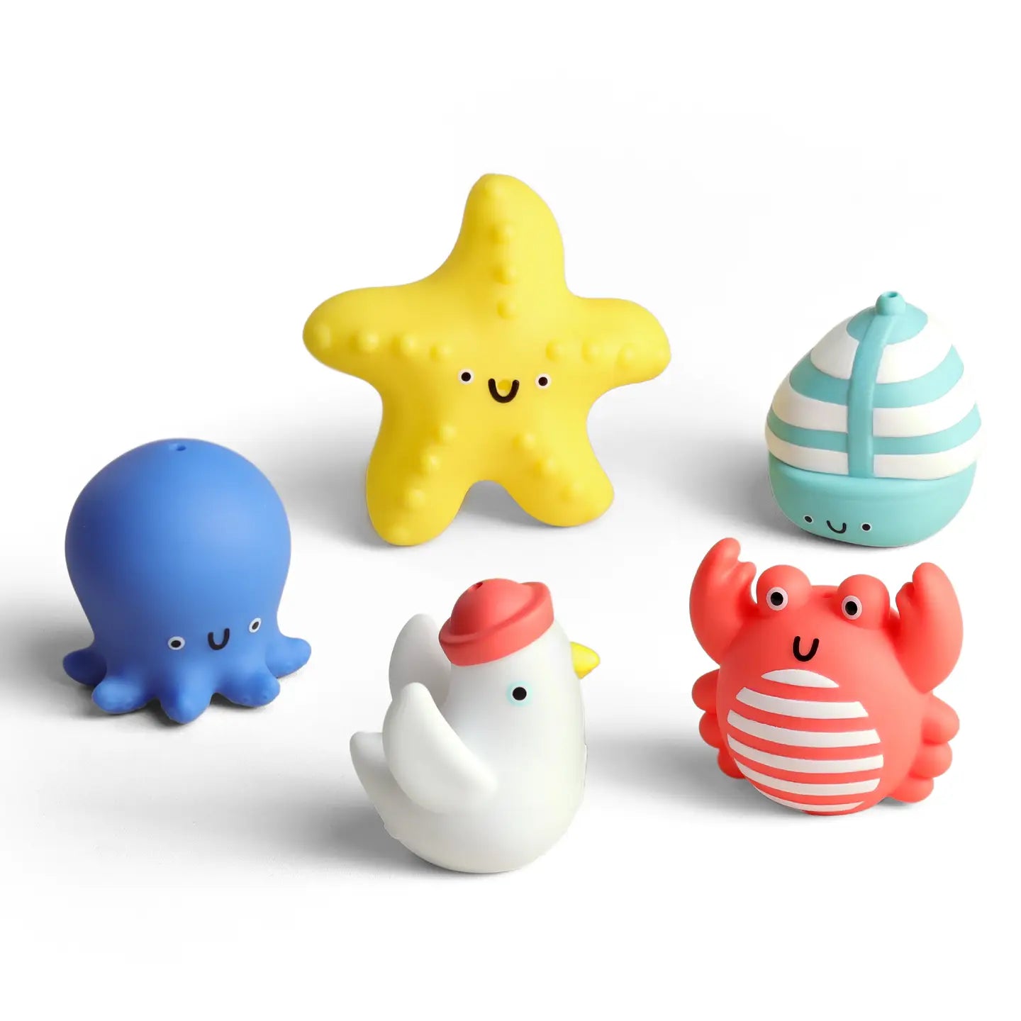Bath Finger Puppets Nautical