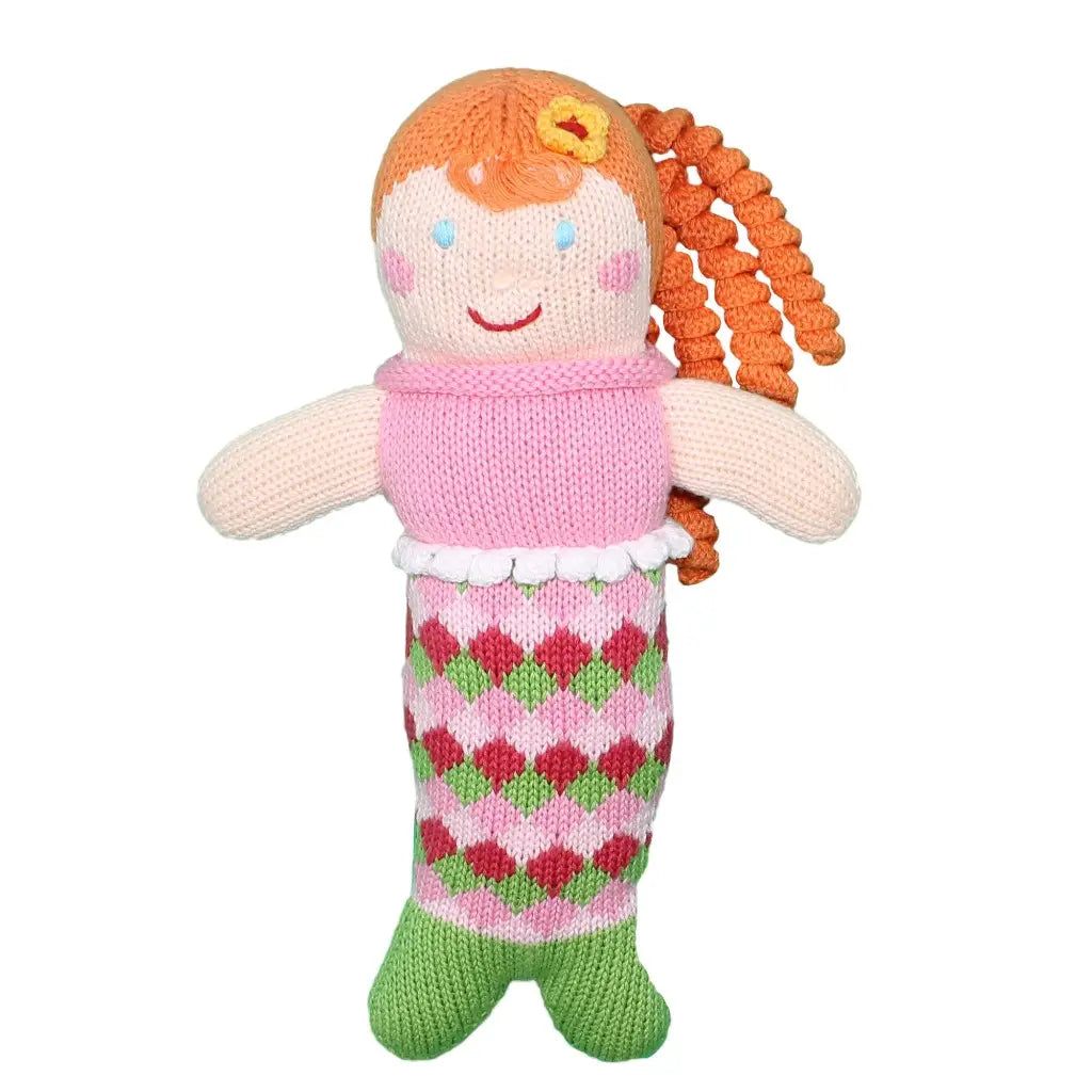 Mermaid Knit Rattle