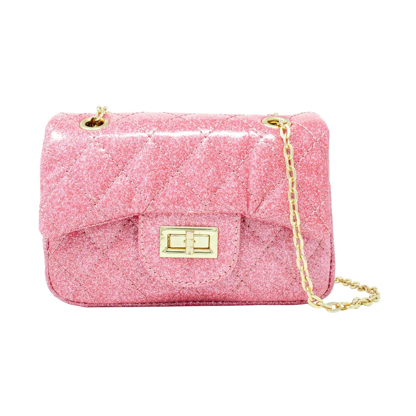 Classic Quilted Sparkle Mini Bag