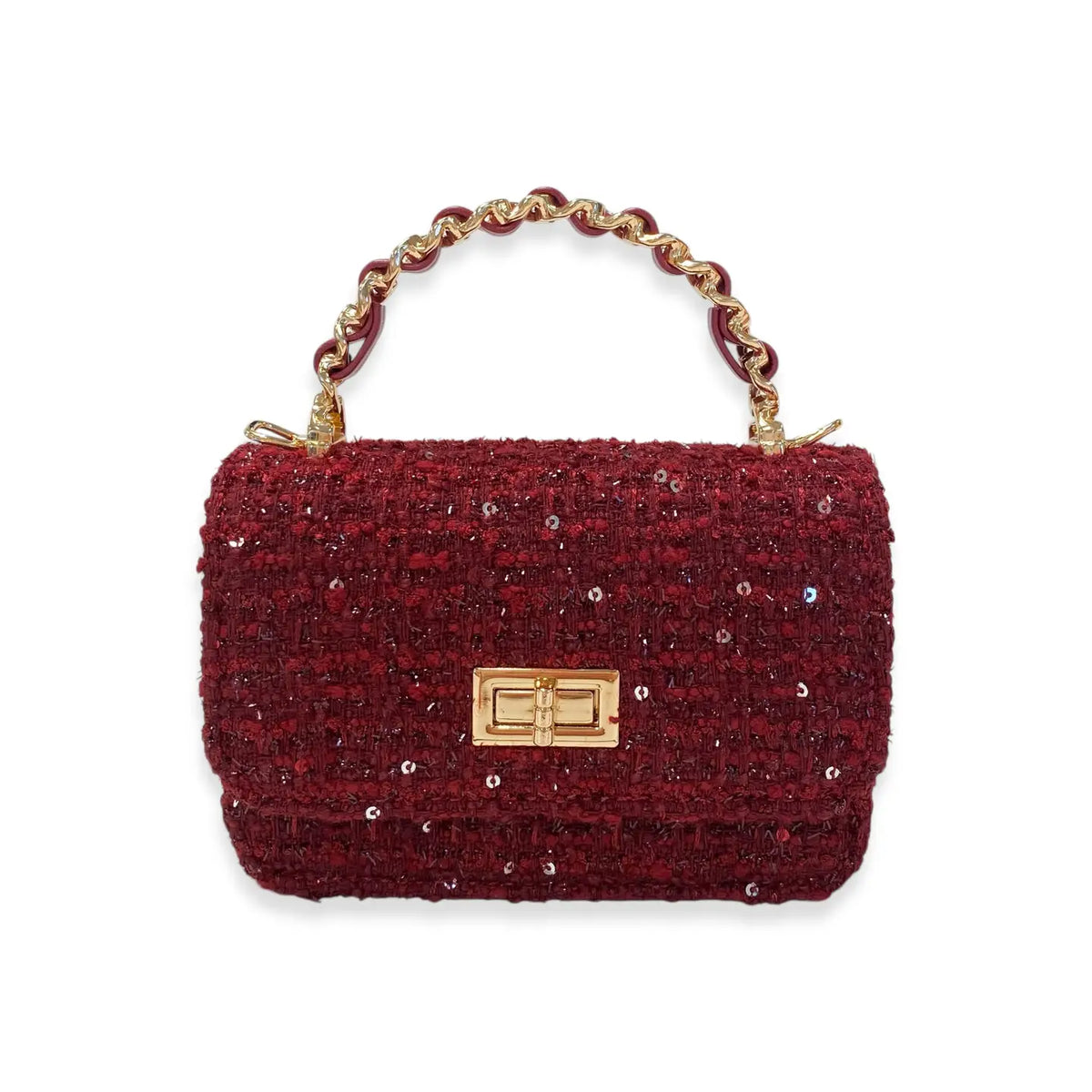 Tweed & Sequins Purse