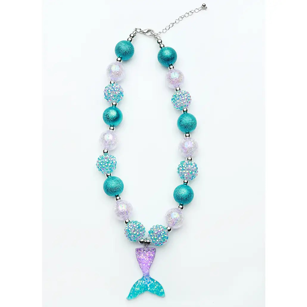 Turquoise Mermaid Tail Necklace